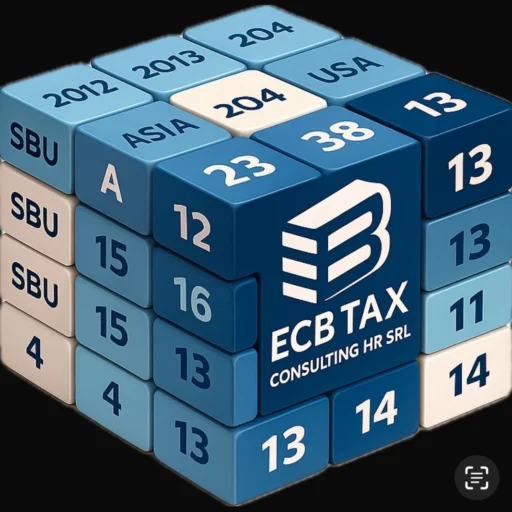 Logo ECB TAX – firmă de contabilitate și consultanță fiscală București